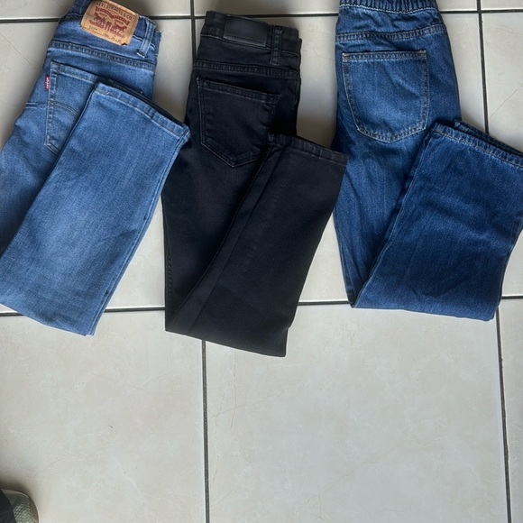 Bundle of 3 Classic Denim Jeans for kids size 10 - Picture 6 of 6